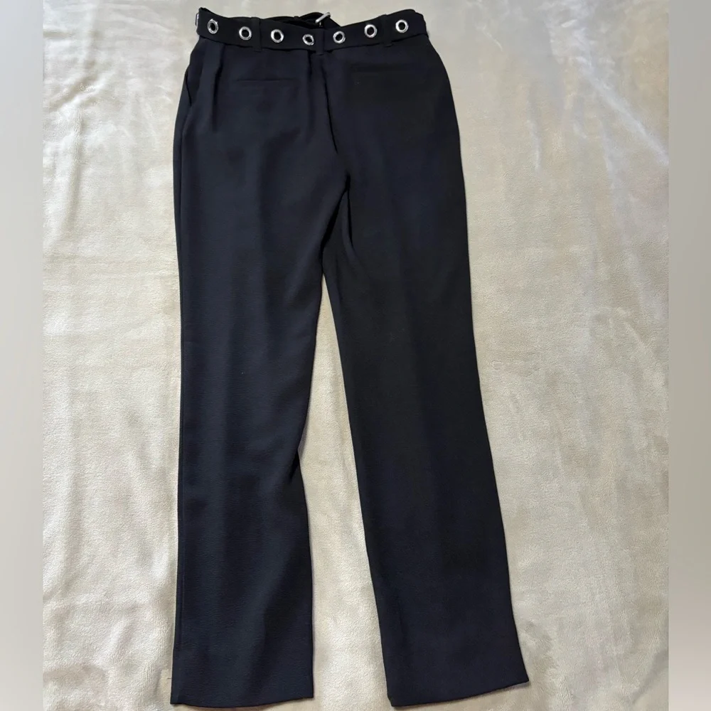 Rachel Rachel Roy Zane Silver Grommet Ankle Pants‎